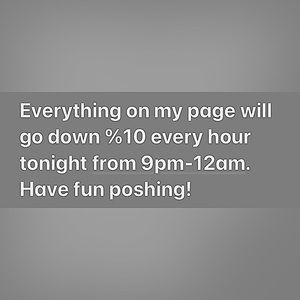 %10 and more off everything on my page tonight!!